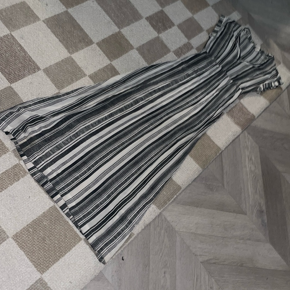 H&M stripped dressed